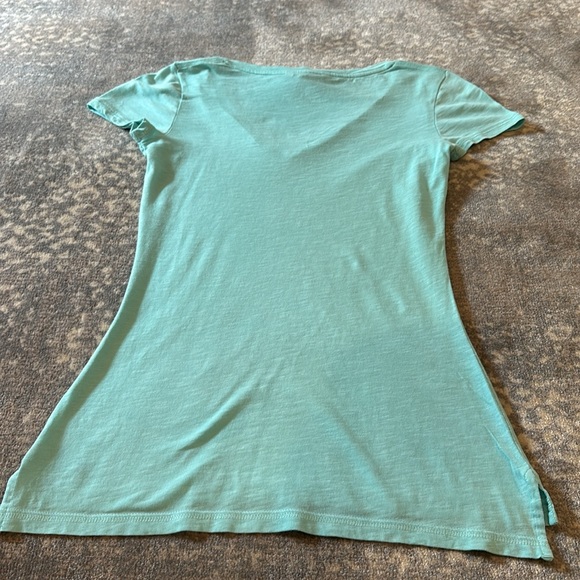 TOMMY HILFIGER WOMANS AQUA T SHIRT SIZE XS/P - Picture 5 of 8